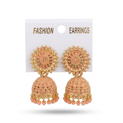 Picture of Small Jhumka Earring For Women Multicolor,45 MM