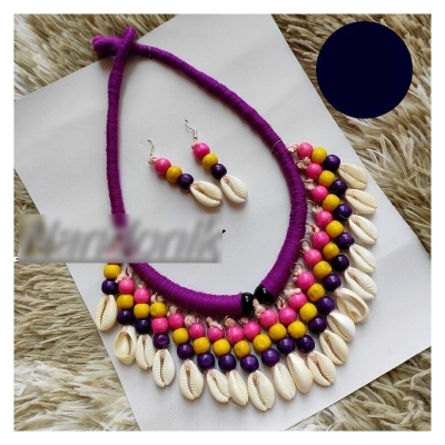 Picture of Handmade  Necklace,Earring Women / Women Jewellery Set Multicolor