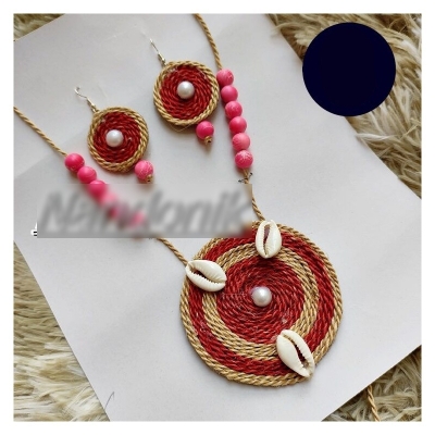 Picture of Handmade  Necklace,Earring Women / Women Jewellery Set Multicolor