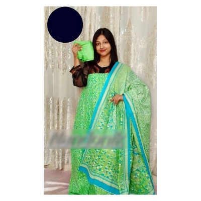 Picture of Exclusive Printed Joypuri Patel Cotton Unstitched Three Piece Multicolor,Un-stitched