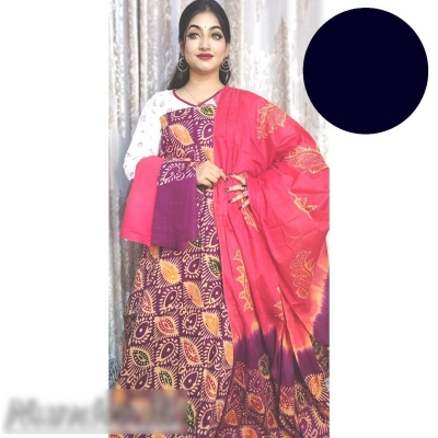 Picture of Exclusive Moom Batik Unstitch Four Piece 