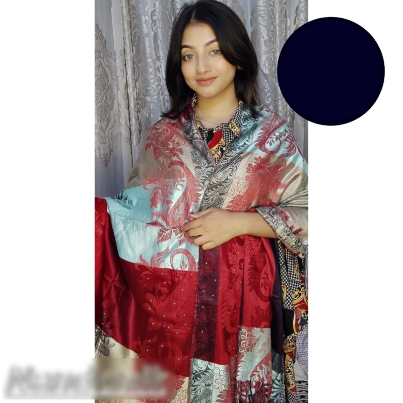 Picture of Soft Shawl For Mild winter/ Women's Shawl/ Shawl Chador/Short Shawl 