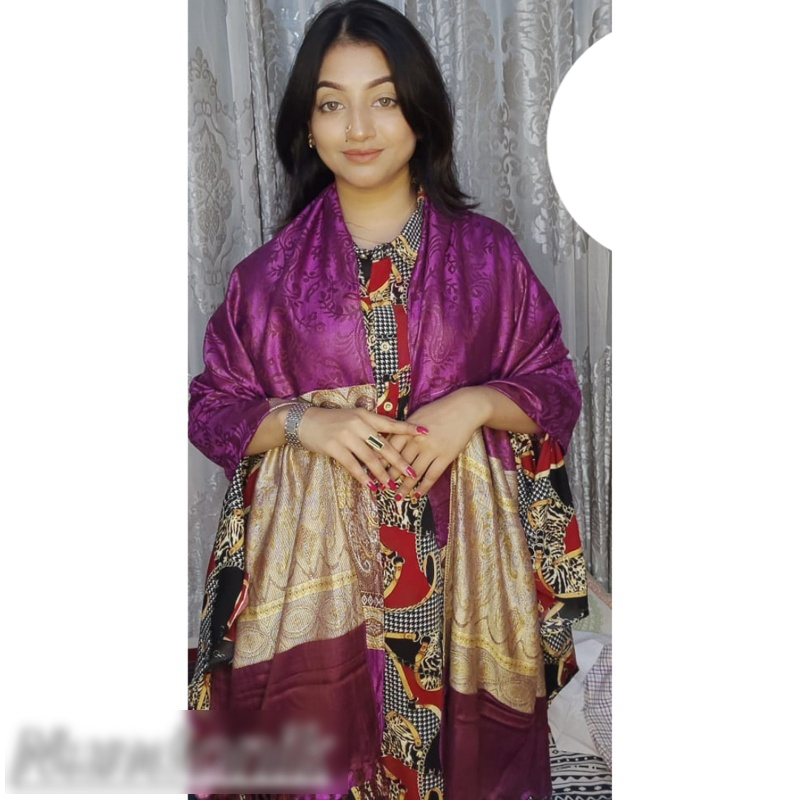 Picture of Soft Shawl For Mild winter/ Women's Shawl/ Shawl Chador/Short Shawl 