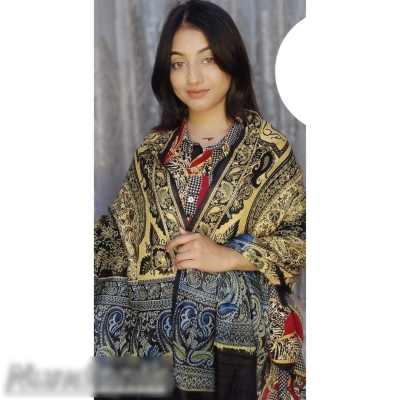 Picture of Soft Shawl For Mild winter/ Women's Shawl/ Shawl Chador/Short Shawl 
