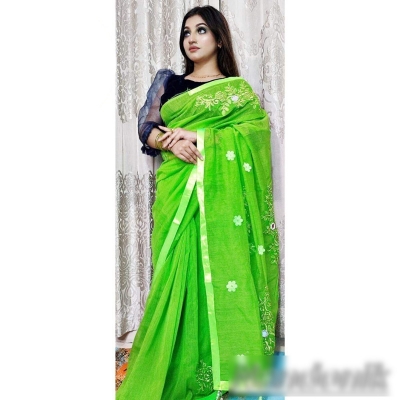 Picture of Half silk Saree Multicolor