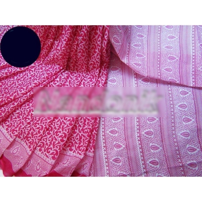 Picture of Printed Cotton Saree Multicolor