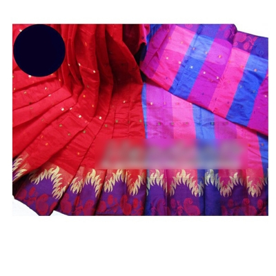 Picture of Exclusive Colorful Half Silk Saree For Women 