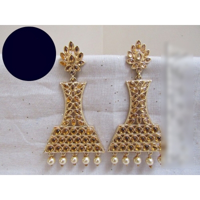 Picture of Classy Eyecatching  Long Stone Earrings for Women 