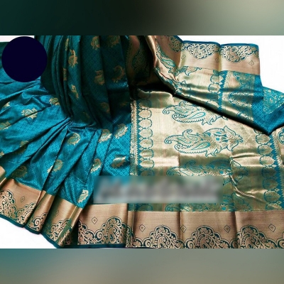 Picture of Indian Jolchhap Soft Katan Saree 