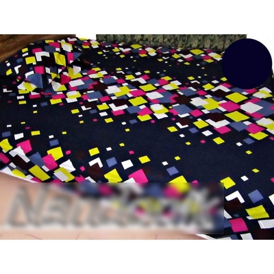 Picture of Cotton Double Size Bed Sheet Set With Two Pillow Covers 