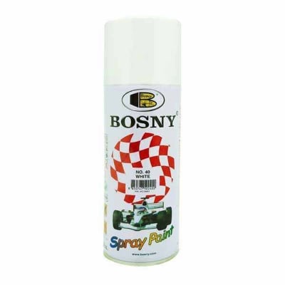 Picture of Bosny white spray paint - Great Value - Upscaled Quality - and Simple to Use