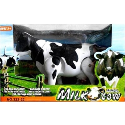Picture of Battery Operated Milk Cow Toy - Multicolor