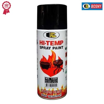Picture of Bosny Hi-Heat Resistant Aerosol Spray Paint - Unleash Creativity With Bosny'S Hi-Heat Resistant Aerosol Spray Paint