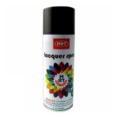 Picture of MRT Lacquer Spray Paint Black - Black0.4L