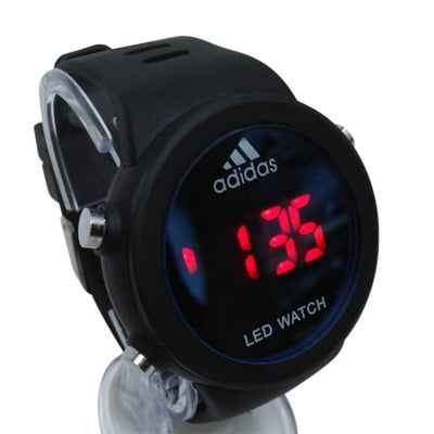Picture of Rubber Strap LED Watch for Men - Black