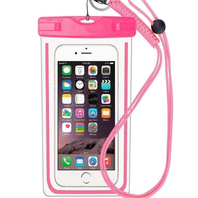 Picture of Waterproof Mobile Bag - Backpack - Pink