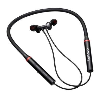 Picture of Lenovo neckband 05X In-Earphones & best Quality - Black