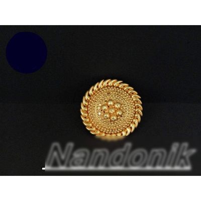 Picture of Goldplated Adjustable Finger Ring For Women 