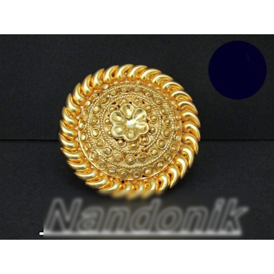 Picture of Goldplated Adjustable Finger Ring For Women 
