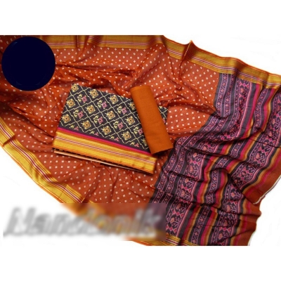Picture of Exclusive  Joypuri Cotton Unstitched Three Piece 