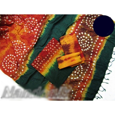 Picture of Cotton Chundri Batik Unstitch Four Piece 