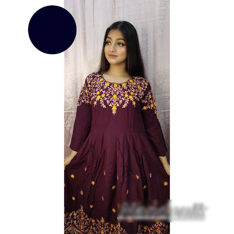 Picture of Exclusive Embroiderd China Linen Kurti 