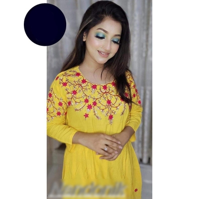 Picture of Exclusive Embroiderd China Linen Kurti 