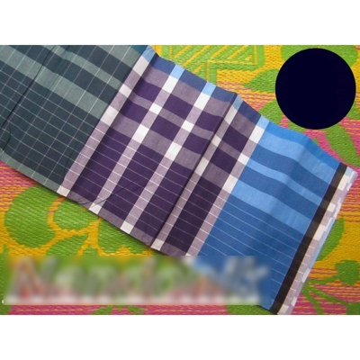 Picture of Colourful Ruhitpuri  & Playkard Unstitch Cotton Lungi 