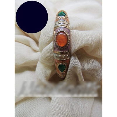 Picture of Joypuri Meenakari Single Bangle/  Adjustable Bangle/ Churi/Bala (1pcs) 