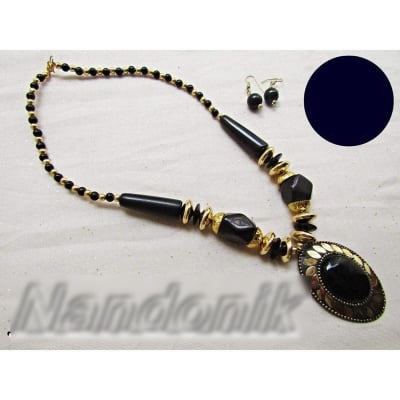 Picture of Fashionable Trendy  Beads Jewelry  Set For Women 