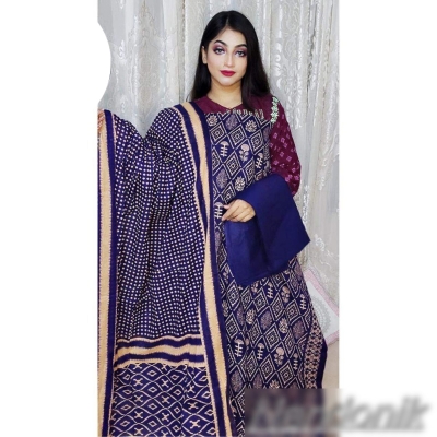 Picture of Joypuri Komol Cotton Unstitch Three Piece 
