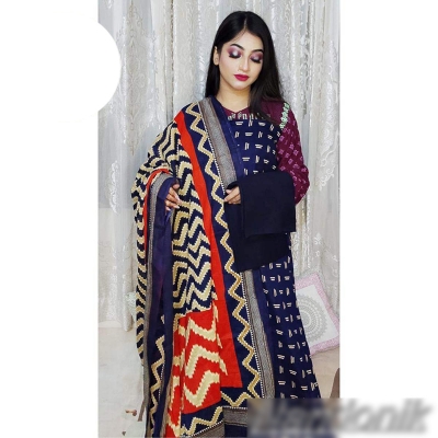 Picture of Joypuri Komol Cotton Unstitch Three Piece 
