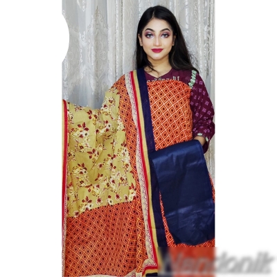 Picture of Joypuri Komol Cotton Unstitch Three Piece 