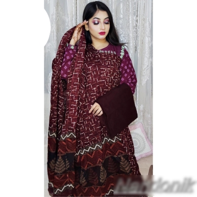 Picture of Joypuri Komol Cotton Unstitch Three Piece 