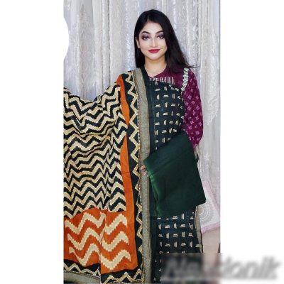 Picture of Joypuri Komol Cotton Unstitch Three Piece 