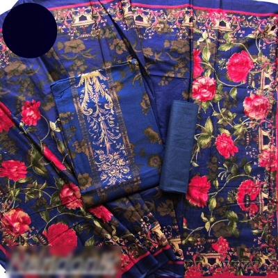 Picture of Exclusive catalouge  unstitch three piece (with extra sleeve) 