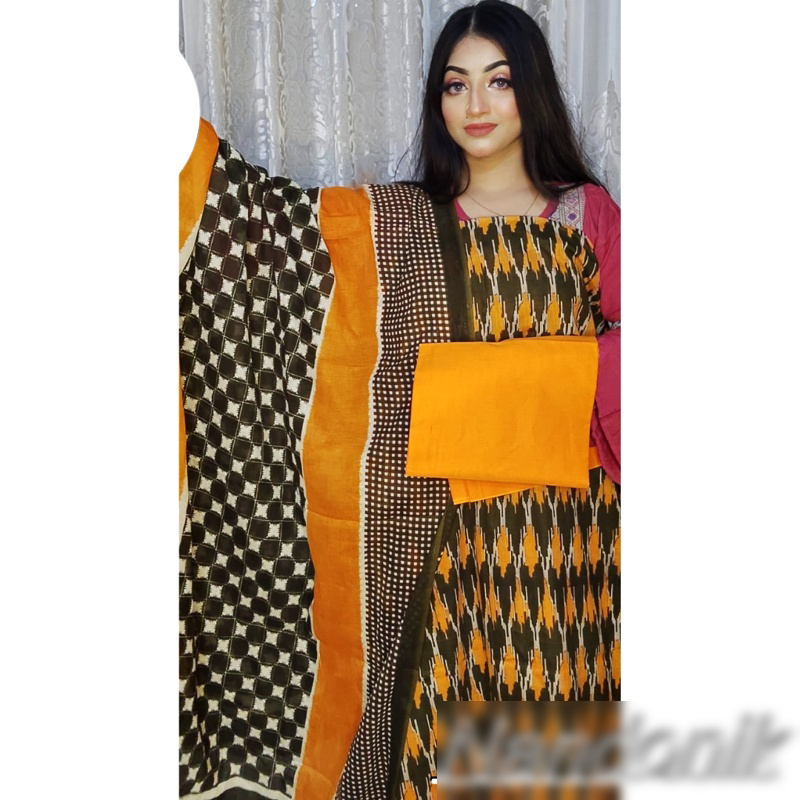 Picture of Joypuri Komol Cotton Unstitch Three Piece 