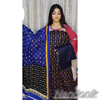 Picture of Joypuri Komol Cotton Unstitch Three Piece 