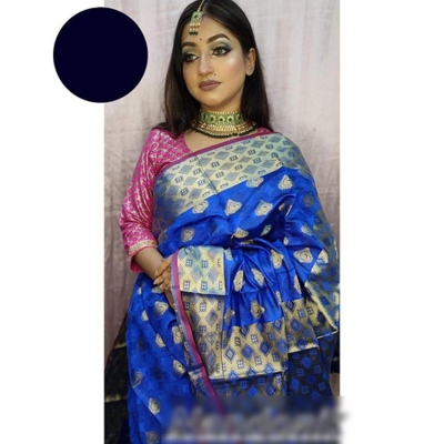 Picture of Soft Silk Katan Saree 