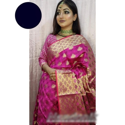 Picture of Soft Silk Katan Saree 