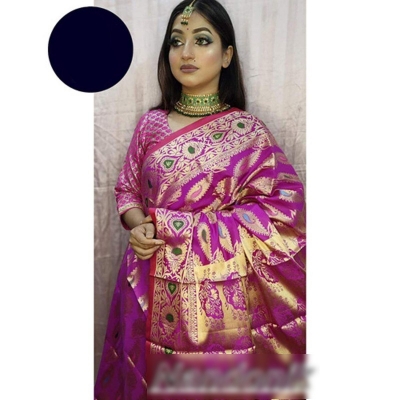 Picture of Soft Silk Katan Saree 