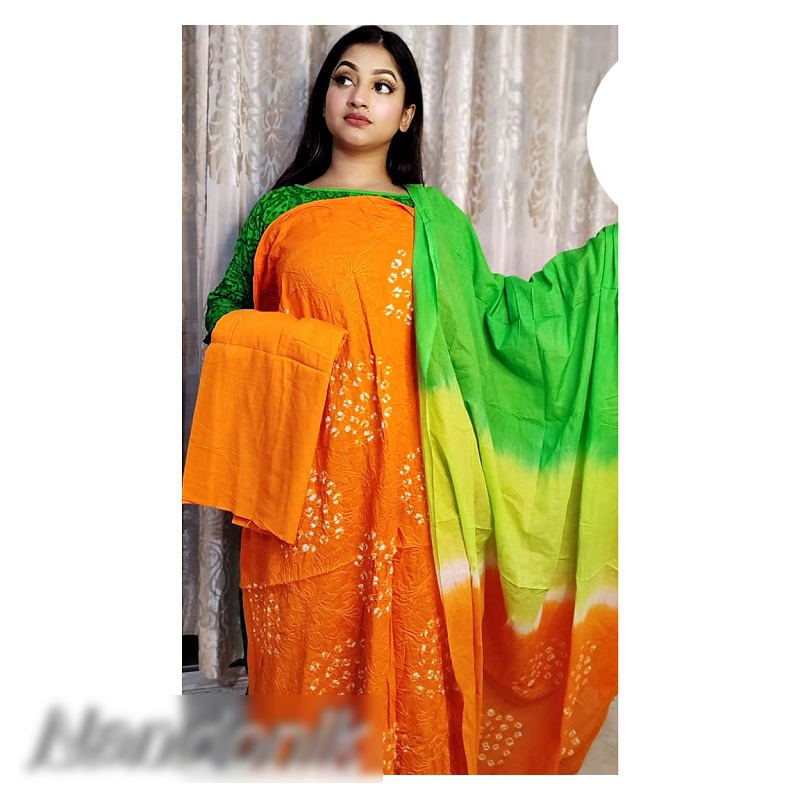 Picture of Cotton Chundri Batik Unstitch Four Piece 
