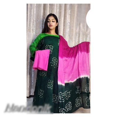Picture of Cotton Chundri Batik Unstitch Four Piece 