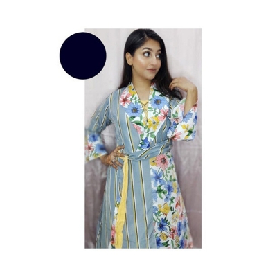 Picture of Stylish Two Tone Kashmi Georgette Top 