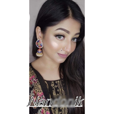 Picture of Elegant Meenakari Jhumka Earrings for Women 
