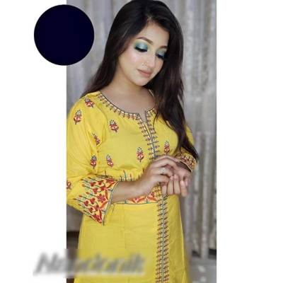Picture of Exclusive Embroiderd China Linen Kurti 