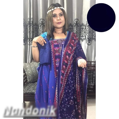 Picture of Ferdous Lawn unstitch three piece (with extra sleeve) 