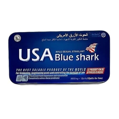 Picture of Usa Blue Shark Tablets for  male