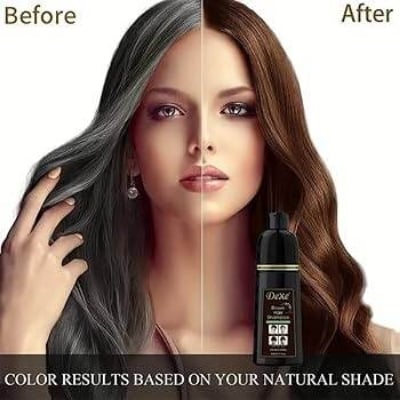 Picture of Dexe Brown Hair Shampoo For Man & Women 400ml