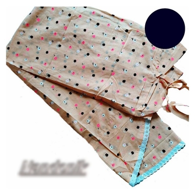Picture of Long salat hijab / Daily wear hijab/ Hijab Namz/ Namaz Hijab / Organdi Cotton Hijab For Women Multicolor,Int:XXL